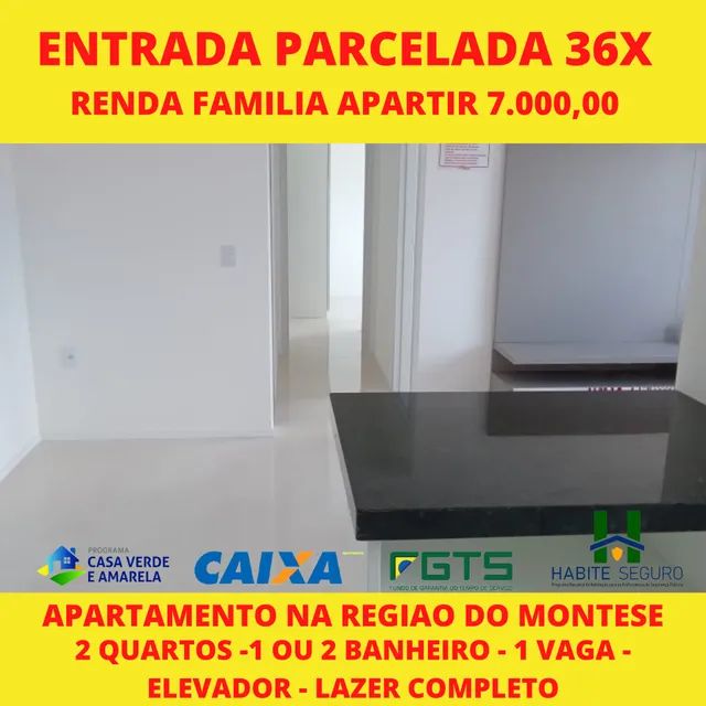 Apartamento para venda tem 48 metros quadrados com 2 quartos em Montese - Fortaleza - CE