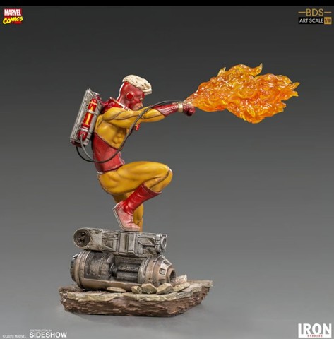 Pyro X-Men Iron Studios  - Foto 2