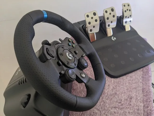 Volante/Marcha/Pedal - Logitech G27 Racing Wheel - Preto/Prata