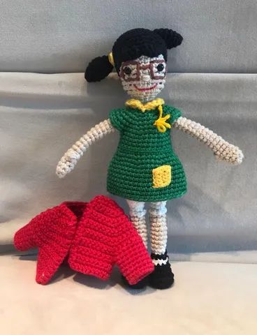 Amigurumi chiquinha turma do chaves  - Foto 2