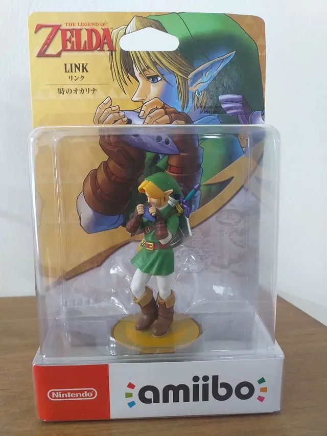 Amiibo The Legend Of Zelda - Link Ocarina