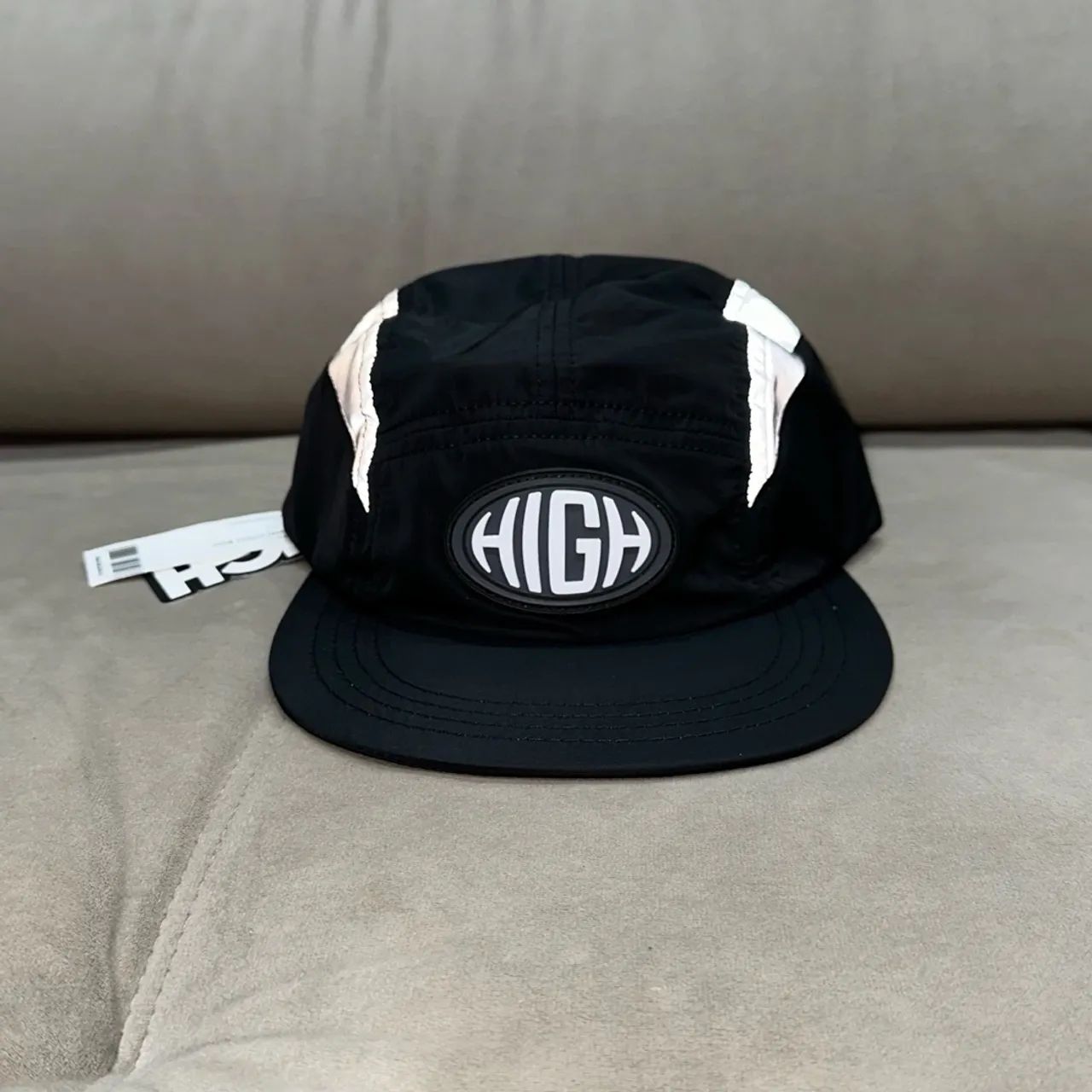 Boné High Company 5 Five Panel Inflated Black Preto Refletivo Original - Foto 3