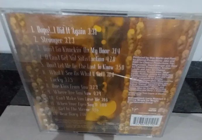 Cd Britney Spears - Oops I Did It Again / baby one more time - Foto 2
