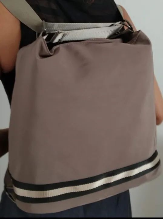 Bolsa mochila 3 em 1 grande nova - Foto 4