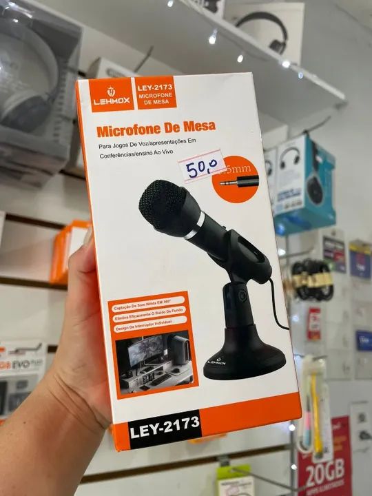 Microfone de Mesa 