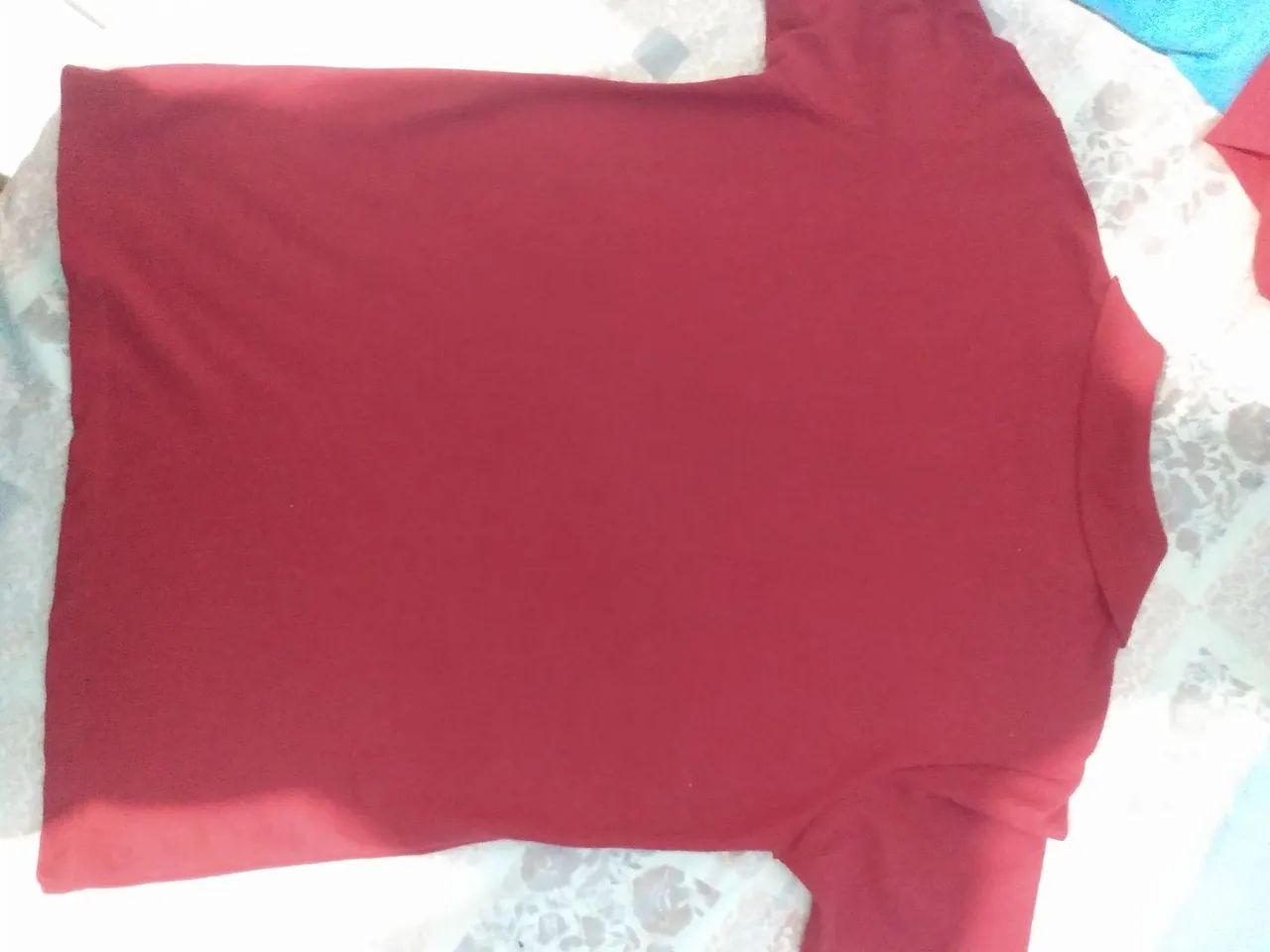 Camisa Zaffiro Polo Vermelha M (estado de nova) - Foto 5