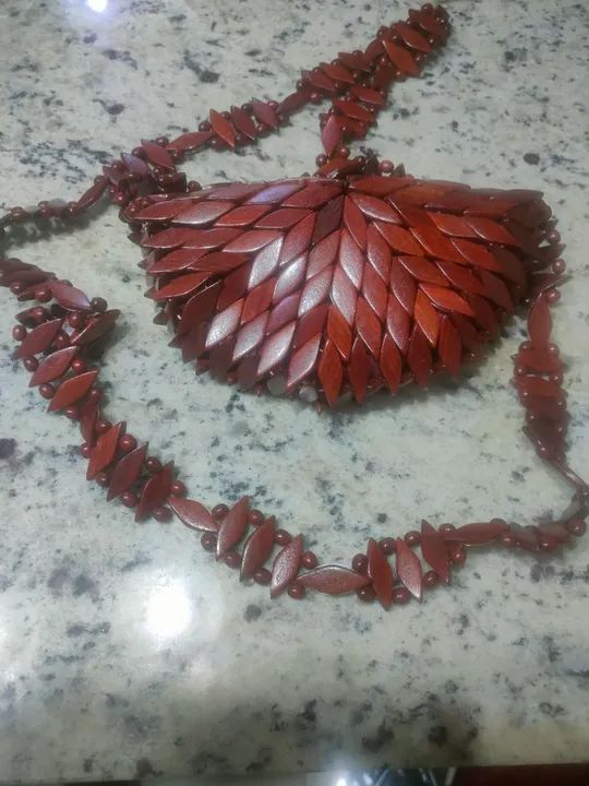 Bolsa, exclusiva em jacaranda 