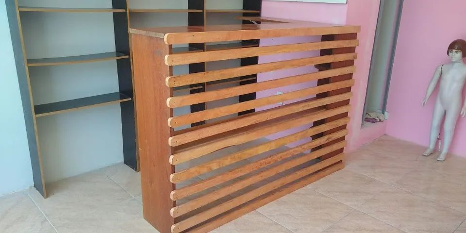 BALCÃO RUSTICO PARA LOJA 