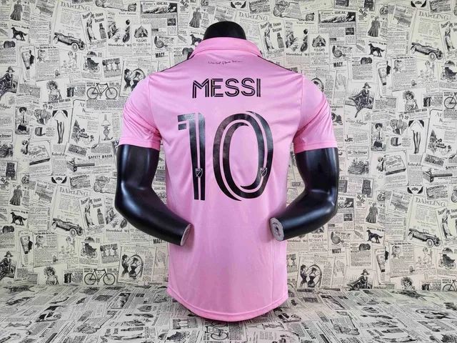 Camisa Inter Miami Personalizada - Messi 10 entrega sem taxas em Goiânia e região - Foto 5