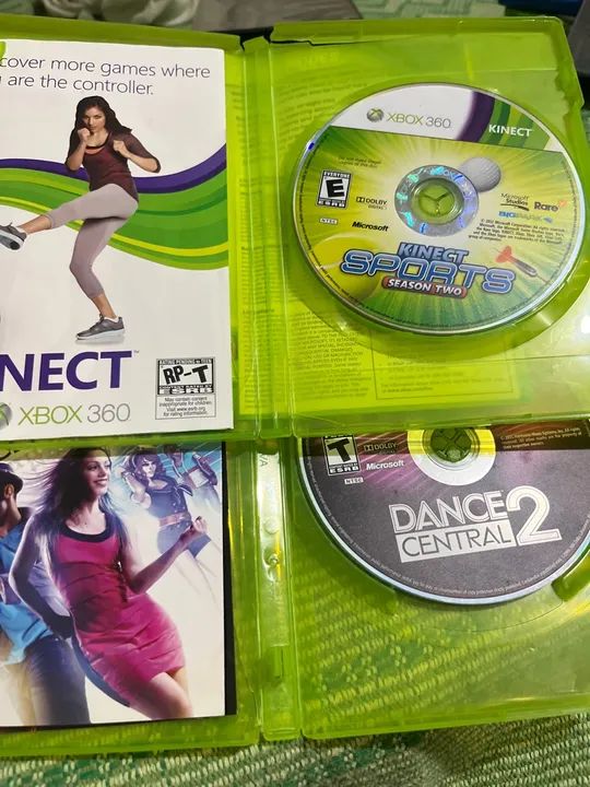 Dance Central 2 Xbox 360 e Kinect Sports 2