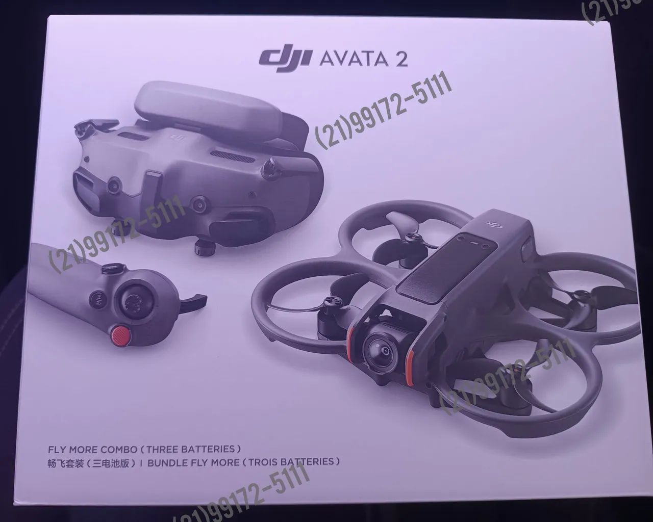 DJI Avata 2 kit Fly more (3 Baterias) Lacrado 