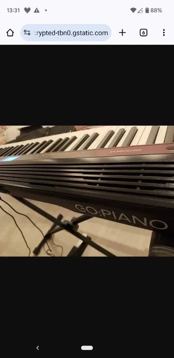 Teclado Piano Digital Roland Go Piano em EXCELENTE ESTADO, como novo!