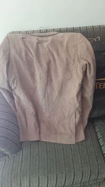 Bleizer de Lã Bege Masculino