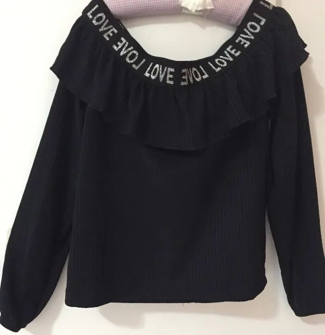 Pacotinho 2 Blusas e 1 Colete_Tam.10 - Foto 4