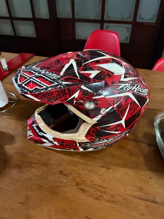 Capacete de Motocross - fly Racing - Foto 2