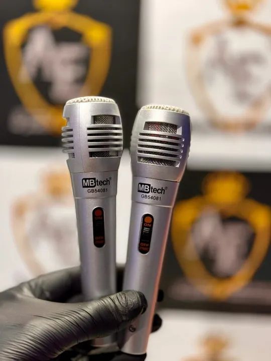 Kit 2 microfones com fio Vox - Foto 2