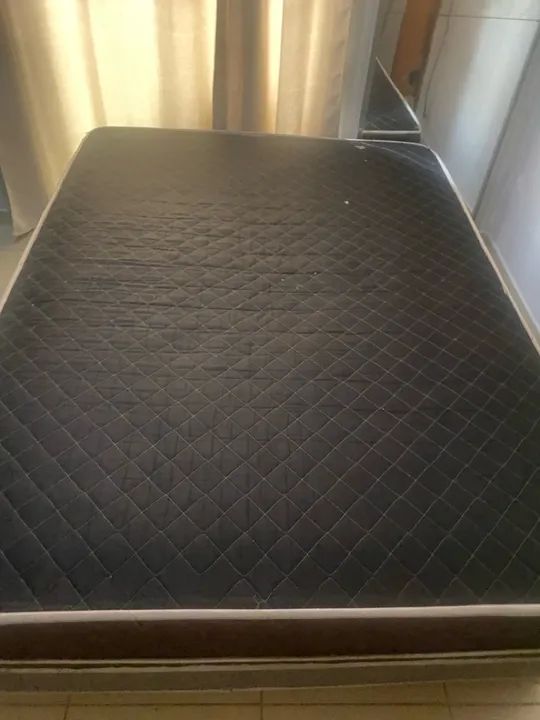 Box + colchão 