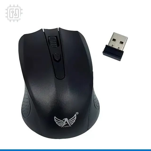 Mouse Sem Fio Wireless Usb Altomex 4 Botões - Foto 4