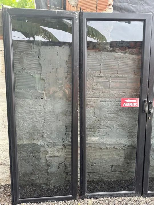 Porta de vidro temperado 4 folhas - Foto 5