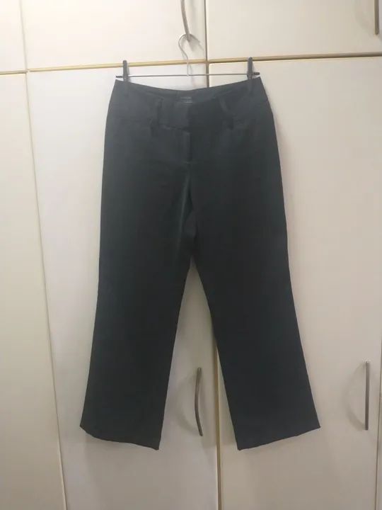 Calça preta reta da Mixed