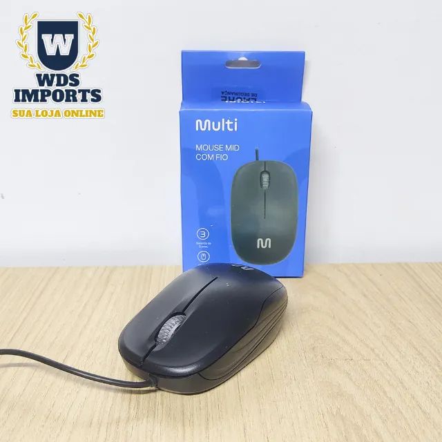 Mouse com Fio - Multilaser