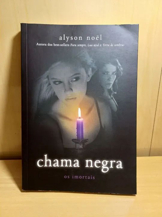 Livro: Chama negra - os imortais