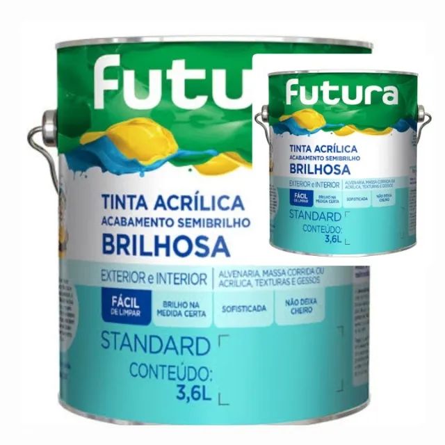 Leve 2 Pague 1 Tinta acrílica pintura interna/externa