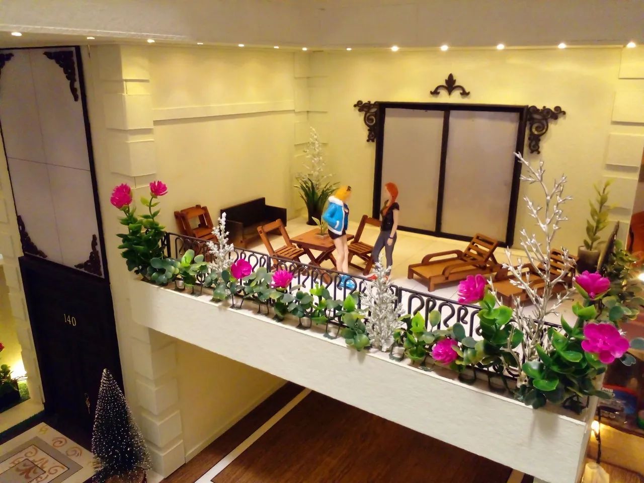 Diorama/Maquete - Casa Mansão 1/18 - Foto 2