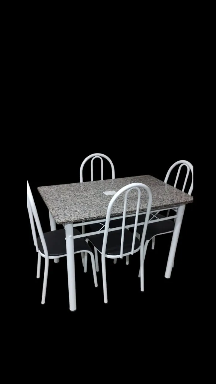 Conjunto de Mesa com 4 cadeiras