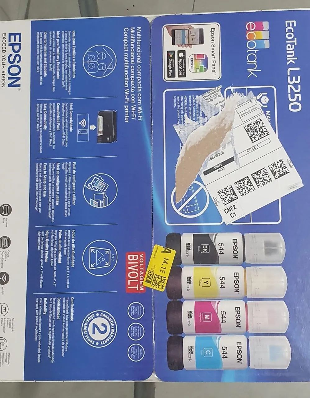 Impressora colorida Epson64861127476225120