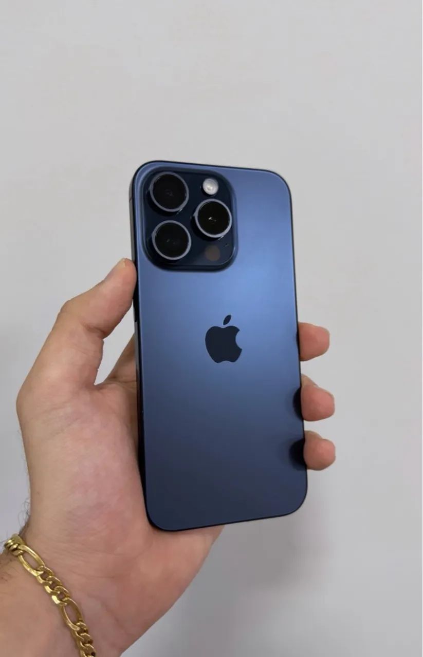 IPhone 15 Pro - 128GB Azul - Celulares e Smartphones - Plano