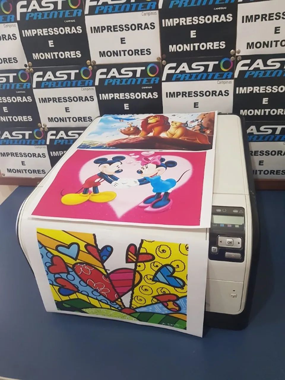 Impressora laser colorida HP LaserJet CP1525nw wifi usb e rede 