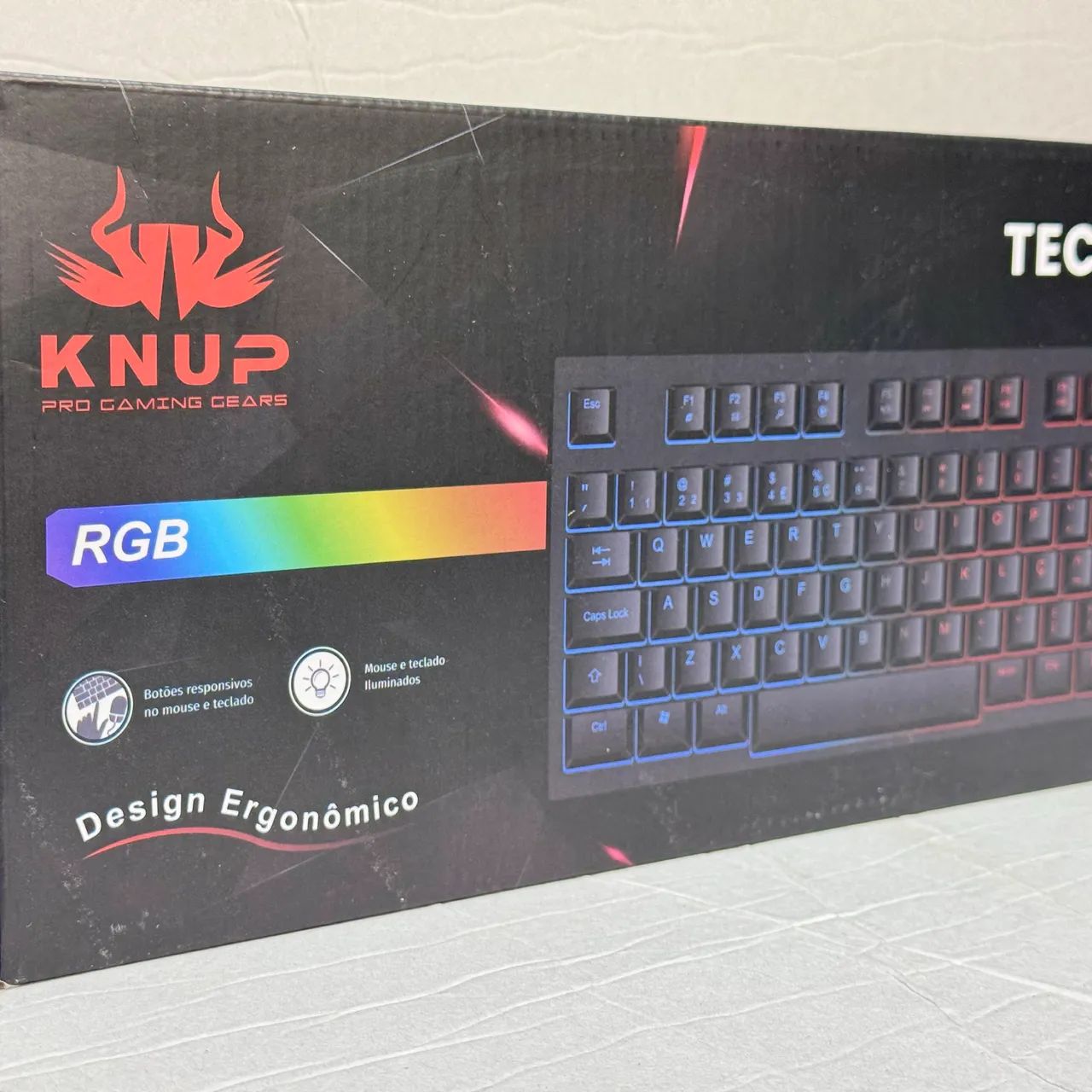 Teclado gamer e mouse Gamer kit USB com Led - Foto 2