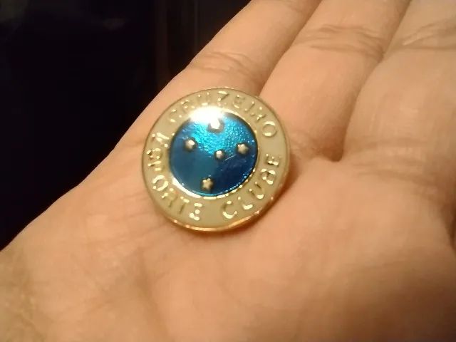Cruzeiro Esporte Clube Pin Brooch from the 2000s