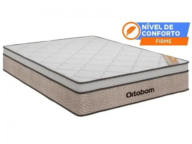 Colchão Casal Ortobom de Molas Ensacadas 30x138x188cm (produto novo/lacrado/com garantia)