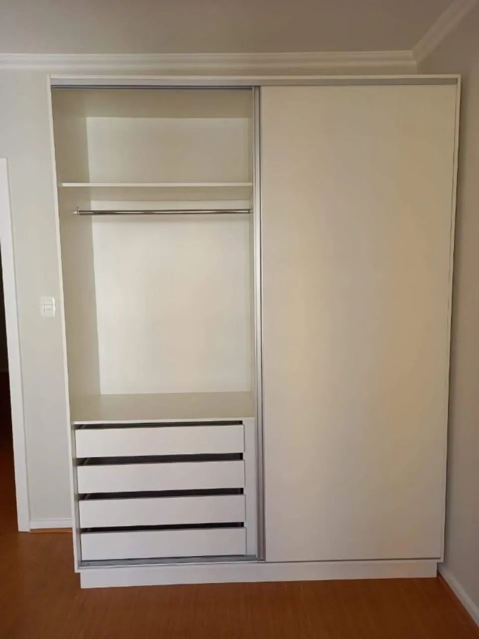Guarda Roupa 1,85 de comprimento 100% Mdf Produto Novo  - Foto 2