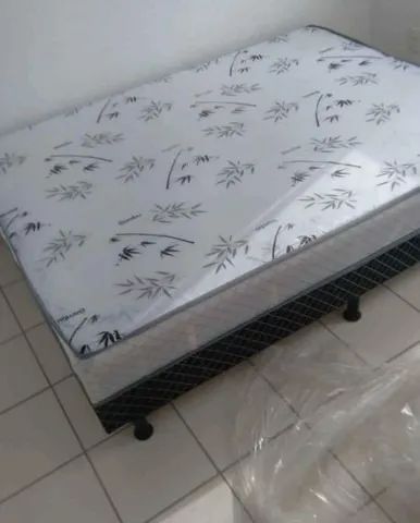 Cama box casal Mônaco espuma D26 - Mega oferta - Foto 5