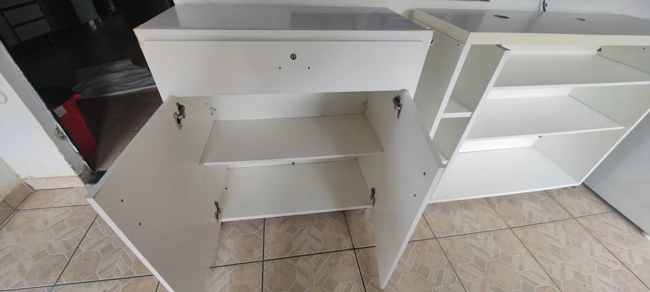 Armário de cozinha branco - novo - Foto 4