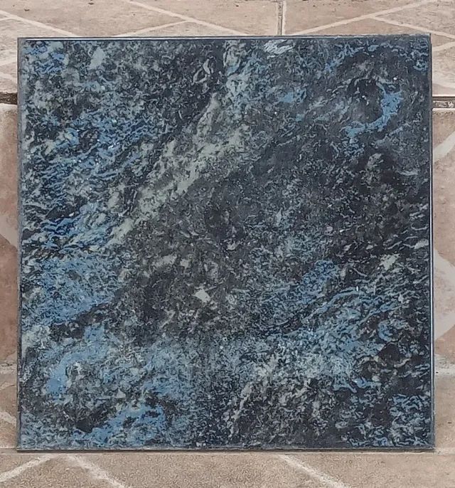 Piso Cerâmico Azul degradê 29cm x 29cm