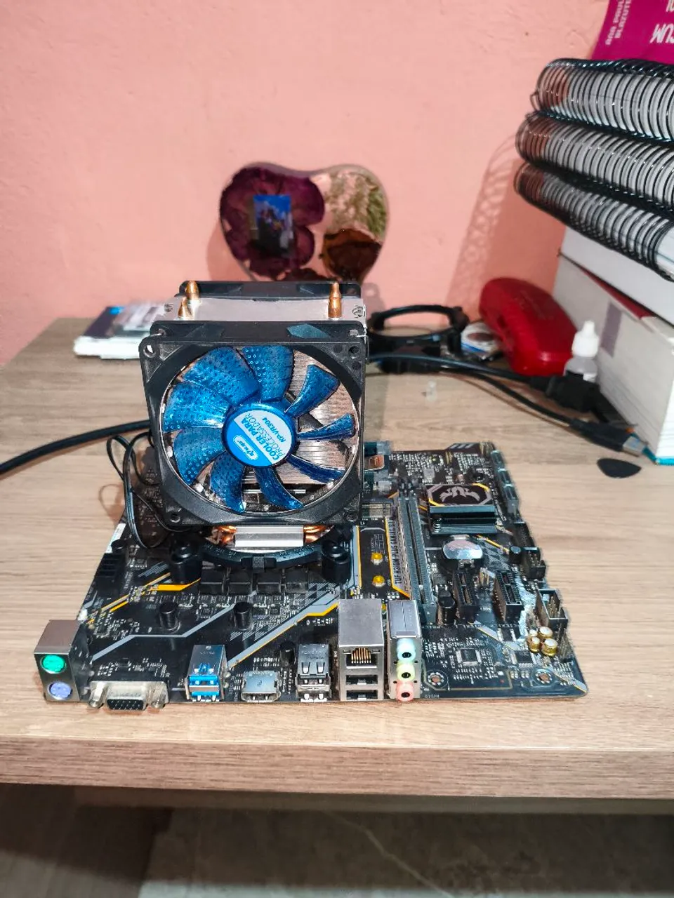 Kit Placa mãe e processador