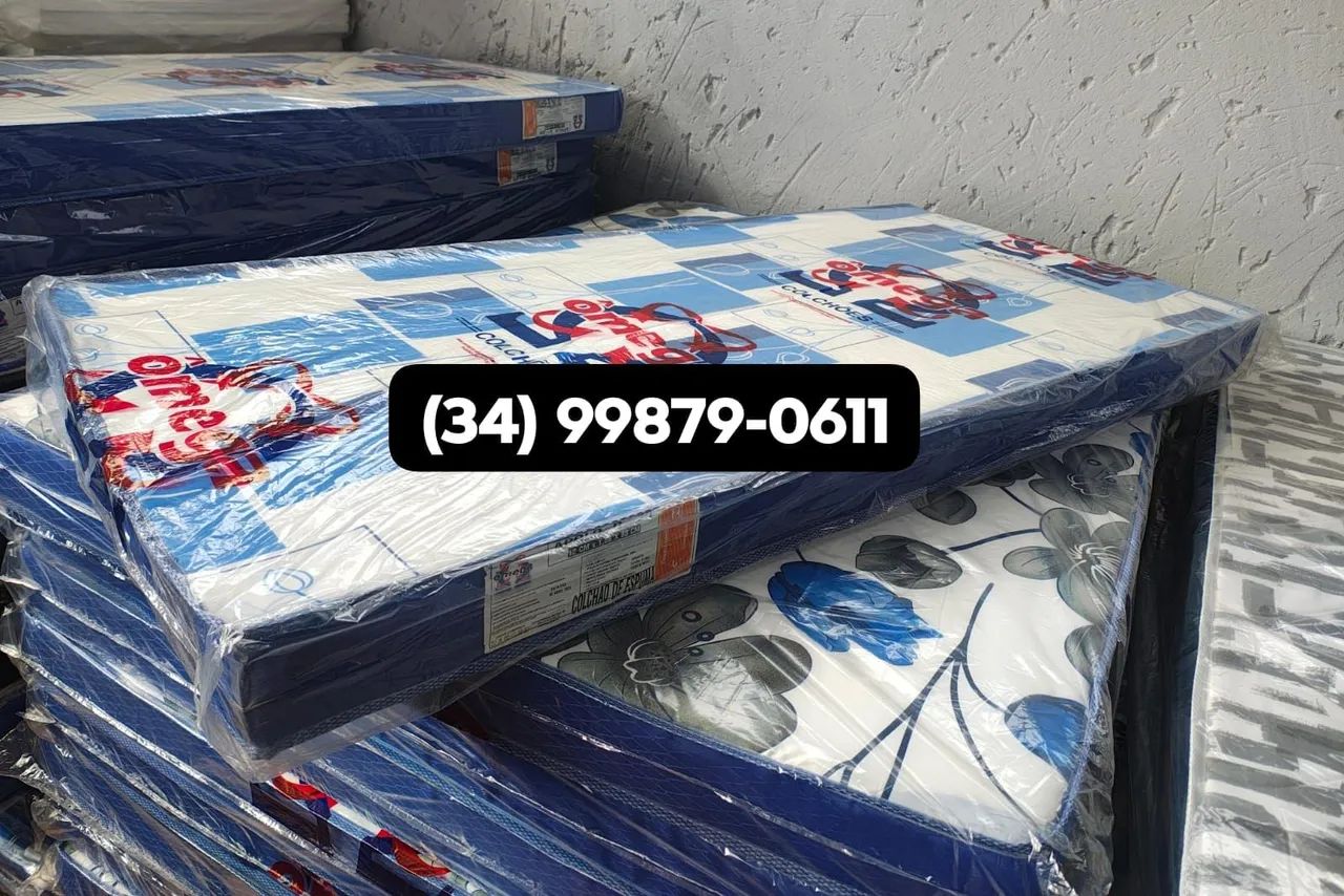 Colchão Solteiro D20 Novo com Entrega Grátis  - Foto 3
