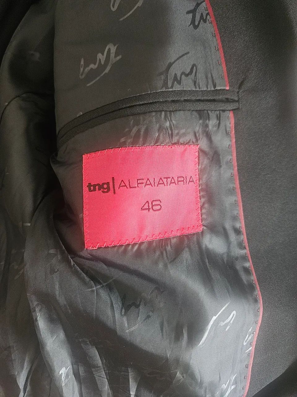 Terno com calça cinto e gravata tudo slim tng - Foto 2