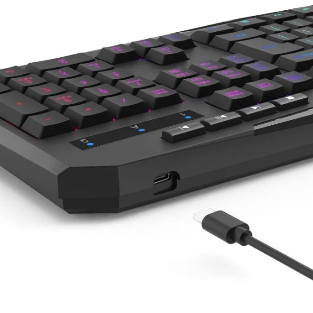 Teclado Gamer Wireless K503-KS Harpe Redragon - Foto 5