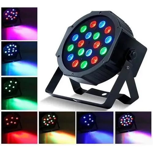 Canhão Refletor LED RGBW para eventos e festas