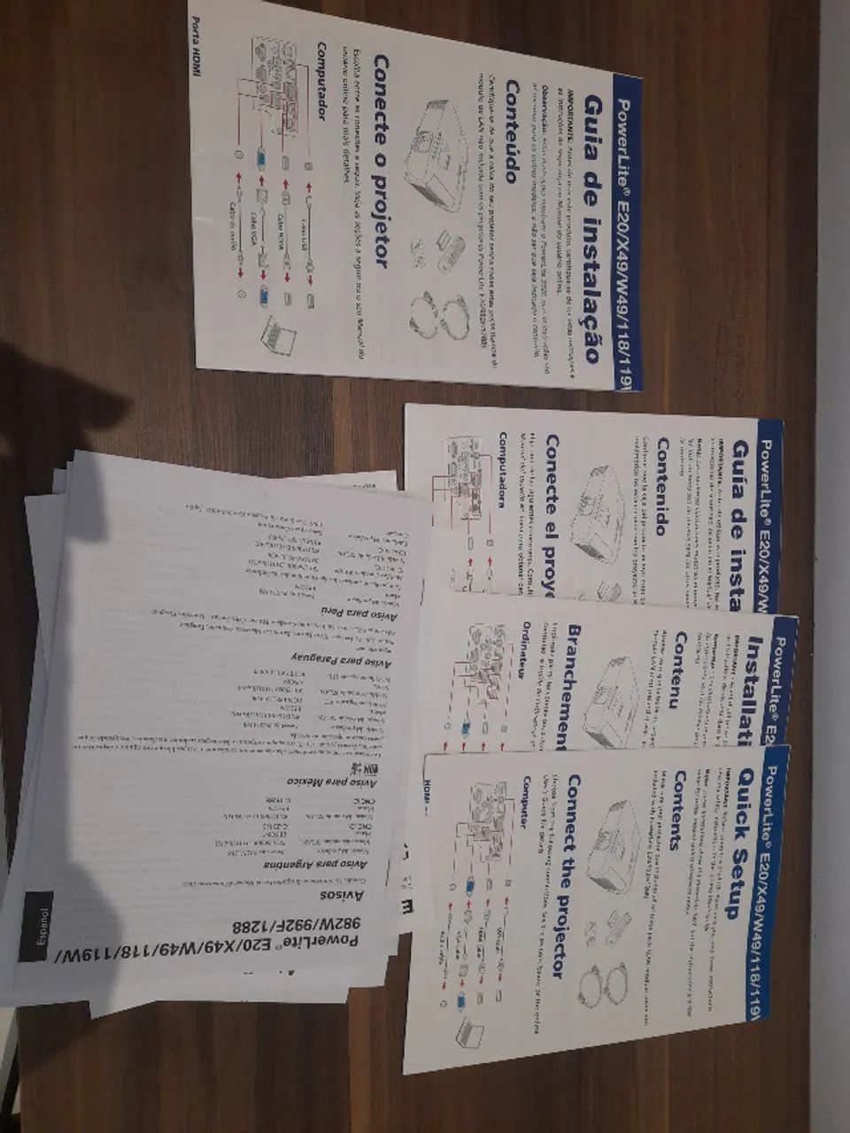 projetor epson powerlite E2064595544012290125