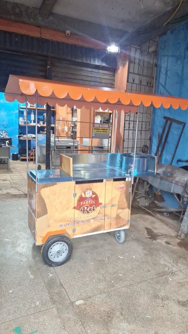 Trailer lanche estrutura alumínio - Foto 3