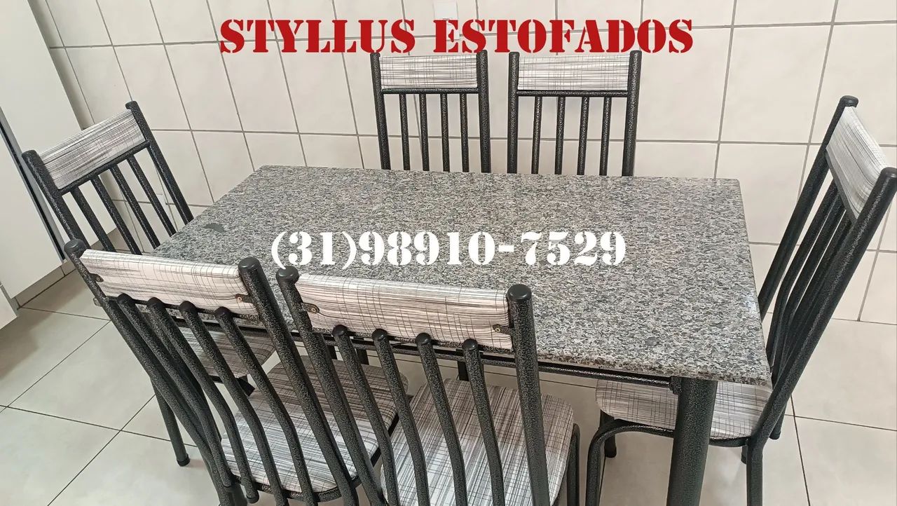 Mesa de 6 cadeiras 