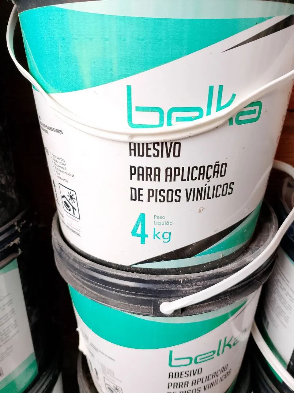 COLA PARA PISO VINÍLICO 4 e 20 kg DISPONIVEL - Foto 2