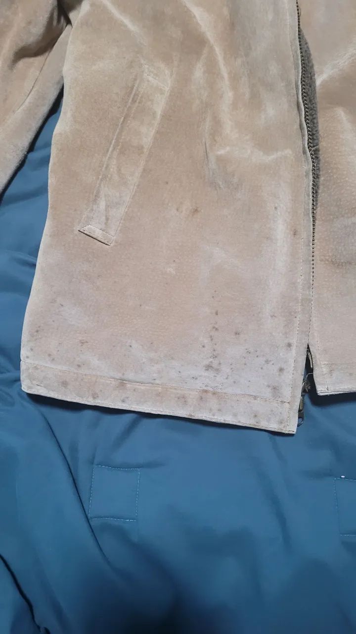 Jaqueta de veludo forrada - Foto 4