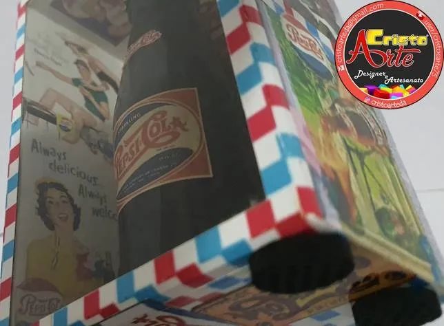 Diorama Garrafa de Pepsi-Cola Antiga - Foto 6